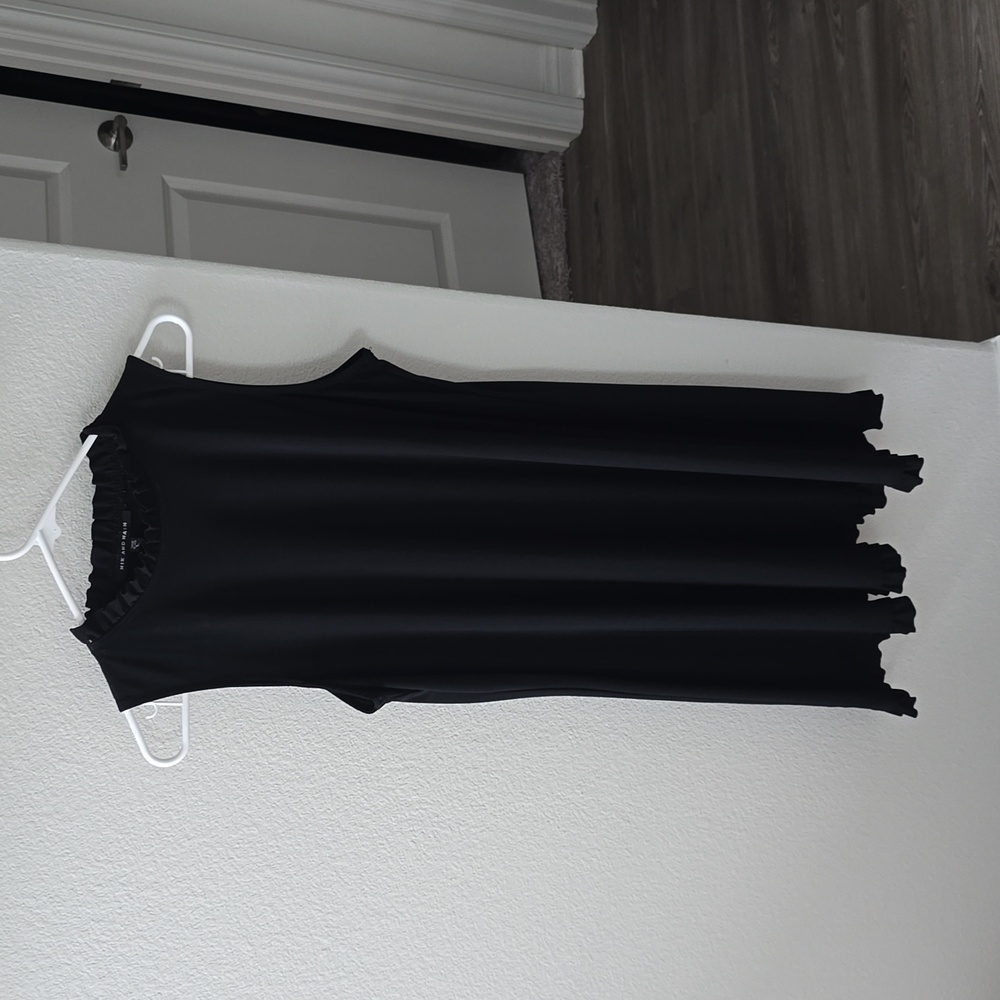 Nik and Nash black ruffle dress size large